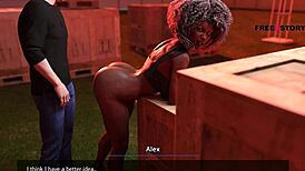 Alex fingering latisha's ass in dreams of desire