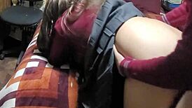 couldn’t resist, banged my mexican classmate without condom, homemade vid!