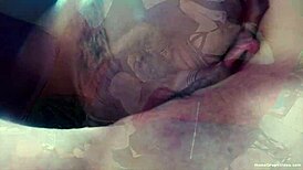 Busty blonde Kyla gets fingered and fucked