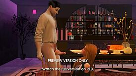 Intense Dinner Date Turns Naughty In 3D Hentai Preview