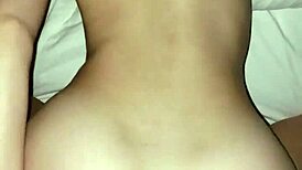 white slut getting rough doggystyle from big black cock 😈