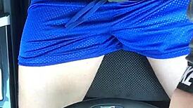 Bulge Touch In Traffic Sparks Naughty Public Desire