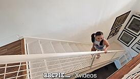 Bbcpie sneaky step sister takes multiple black dick creampies deep