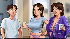 Summertime saga 200 homemade game with amateurs