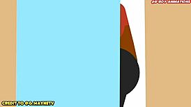 I accidentally join a big ass threesome