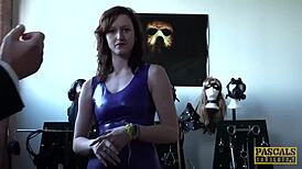 Hey, watch Pascalssubsluts - Vivienne Lamour gets throated deep and rides rough cowgirl style in intense action.