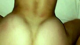 white slut getting rough doggystyle from big black cock 😈