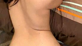 Rough Fuck with 18yo Asian Schoolmate Before Parents Return