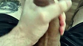 young twink jerking off his big cock 😏