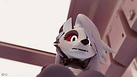 Loona's Big Ass Fucked Anal In Clothed Hentai Cartoon