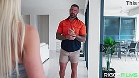 Huge Tits Muscle Barbie Performs Anal with Monster Cock