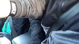 Bulge Touch In Traffic Sparks Naughty Public Desire