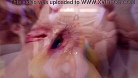 Two Skinny Teen 18+S Engage In Hard Anal Orgy With Piss Drinking