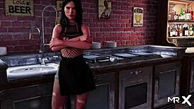 Fashion business erotic massage turns steamy in episode 2 55