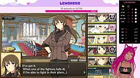 vtuber lewdneko plays evenicle with huge tits exposed