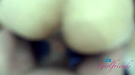 kimmy kimm's creamy pussy gets licked then fucked hard pov