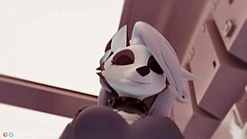 Loona's Big Ass Fucked Anal In Clothed Hentai Cartoon