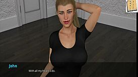 Wow, sexy blonde rides big cock in cowgirl position in 3d porn!