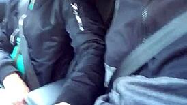 Bulge Touch In Traffic Sparks Naughty Public Desire