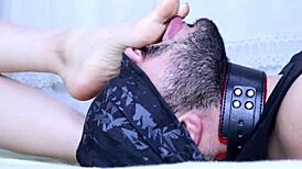 I worship Goddess Nulien’s feet after her wild dance night