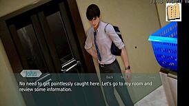 academy 23 is an anime game with subtle hentai elements