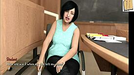 Exploring the dik route in Being a Dik 21 with 3D cartoon characters. Anime hentai style adventure unfolds.