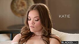 Blacked Bride Katie Kush Cheats with Huge BBC for Deep Creampie. She Takes It All in Doggy!