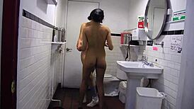 Ever seen rough lesbian action with intense cunilingus between friends?