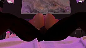 Second Life Black Man Fucks Latina Woman In Her Bedroom