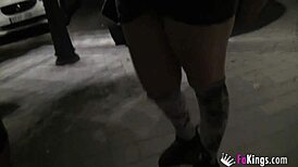 嘿，大奶子18+少女Meraki，今天想在街上多免费公共口交吗？