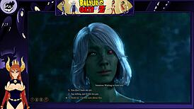 Astorian Teasingly Fucks Female Namekian with Big Tits