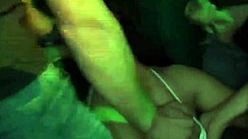 Wow, German chubby teen in wild gangbang orgy! 😲