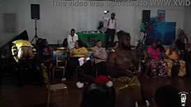 X men strip naked for milfs in interracial orgy with big cocks and anal action