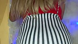 beautiful transvestite with makeup