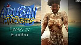 aruban chocolate coco da goddess quick fuck