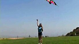 Teen Little April rubs her clit outdoors while sucking a popsicle. She’s all alone showing off.