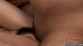 Hey, how does this cute full-lipped Asian sweetheart handle such hard fucking?