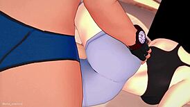 tv woman in room craves riding dick in sportswear, but what's next?