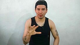 Convinced straight married coworker to suck big cock at work