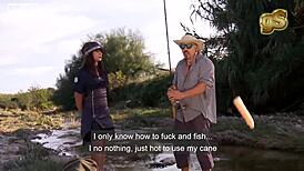 discovery channel parody with two slutty cop bitches in a wild threesome