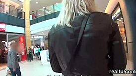 Charming Czech Nympho Seduced in Mall for Hardcore POV Pounding Action