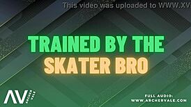 skater boy succumbs to porn addiction in seductive mind break gay audio story