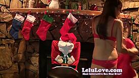 Naughty miss santa, will you suck and fuck me?