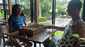 I Lost A Game And Took A Walk Outside With Cum On My Face