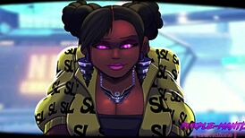 watch chun-li ride that big ass in the street fight.