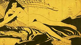 vintage erotic sketches with a retro artistic vibe