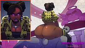 watch chun-li ride that big ass in the street fight.