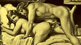 vintage erotic DRAWINGS spark wild retro hentai vibes in classic style!