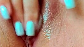 Young Shy Girl Masturbates Her Wet Tight Hole - Luxury Orgasm
