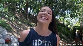 teen lola foxx takes that big black cock so hard, monster size